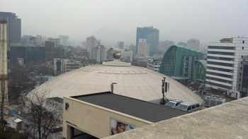 View of Seoul from the "Shilla"
