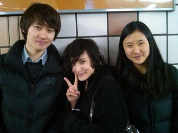 This young man and his sister took us to the Palace in Seoul. It was beautiful.

