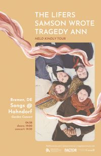 The Lifers, Samson Wrote, & Tragedy Ann at Songs@Hahndorf