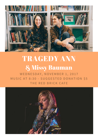 TA @ The Red Brick w. Missy Bauman!