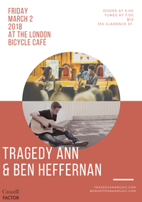 TA & Ben Heffernan @ London Bicycle Cafe