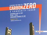 Leading the Way to Carbon Zero: A Community Forum