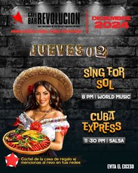Sing for Sol @ Café Bar Revolución 