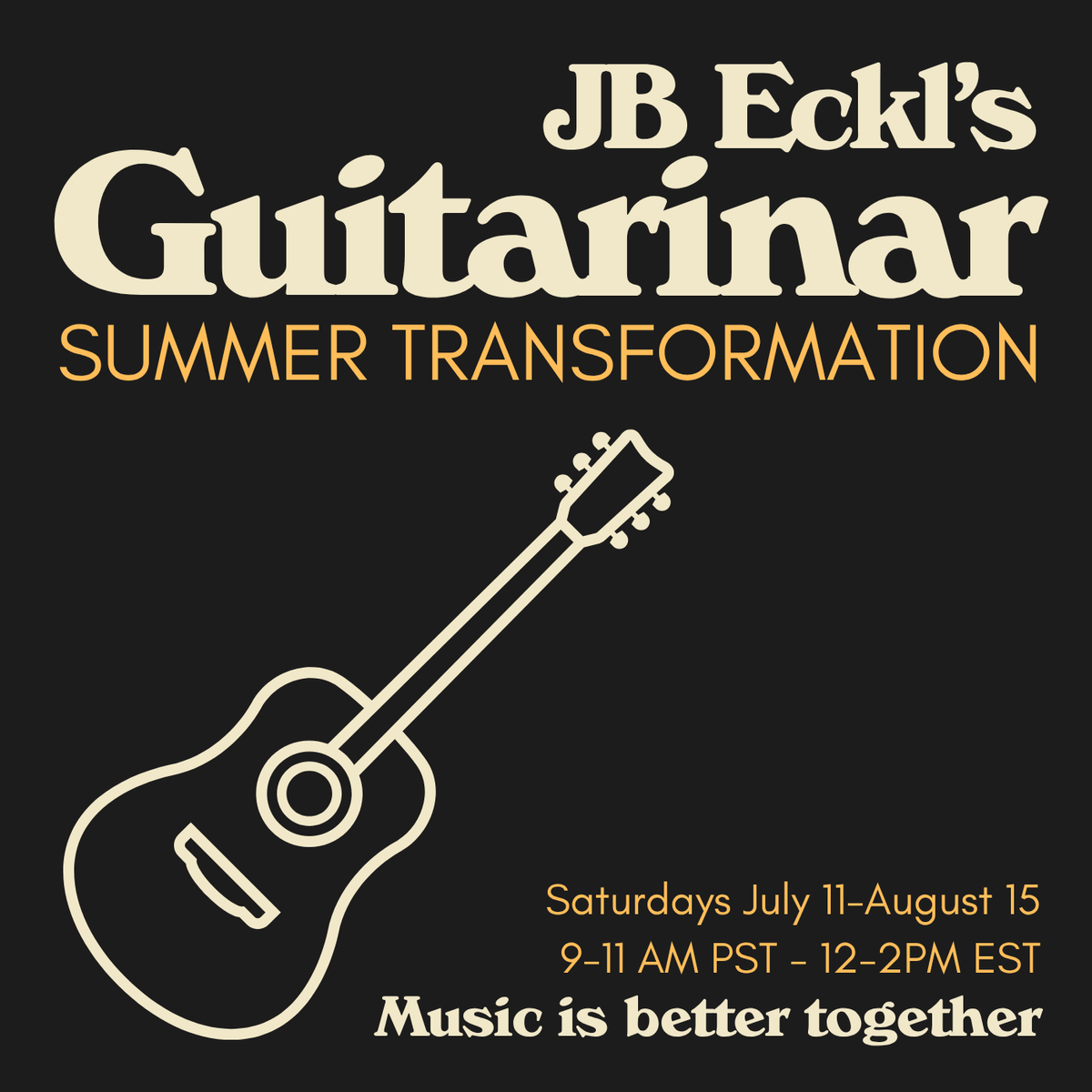 Guitarinar Summer Transformation