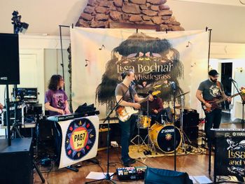 Sound Check at the Wanango Country Club Lisa Bodnar and Whistlegrass in Venango County PA67 Tour
