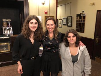 Lisa Bodnar and Bradford County friends after the PA67 Tour Concert in Towanda at the Keystone Theatre in Towanda.
