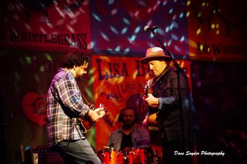 Rameen Shayegan on Mandolin and Dann Araque Guitars with Leo Kline on Drums
