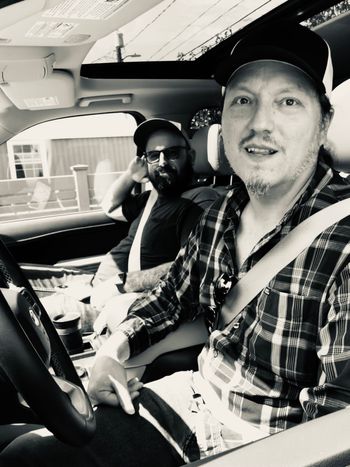 Shawn Cavanaugh and Dann Araque on the Lisa Bodnar and Whistlegrass PA67 Tour en route to Towanda, PA.
