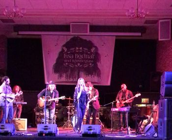 Drew Fournier, Nick Franclik, LIsa Bodnar, Leo Kline, Dann Araque, Shawn Cavanaugh perform at the Majestic Theater for the PA67 Tour Pennsylvania Singer-Songwriter Indie-Americana Revue
