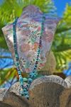 Ibiza Seashells Knotted Rope Necklace - SOLD