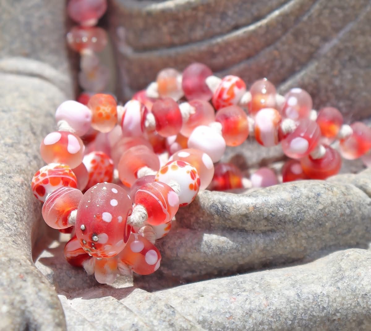 Sangria & Coconut Necklace