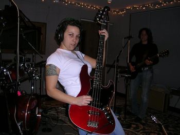01/31/2005 Performing live on "Rock the Nation" KGNU Boulder with -YUKON->, Boulder, Colorado

