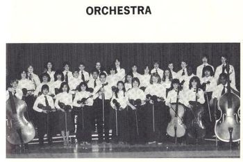 1980's: Front Row, 3rd violinist from left: Martin Luther King Jr. Middle School Orchestra,  Beltsville, Maryland.
