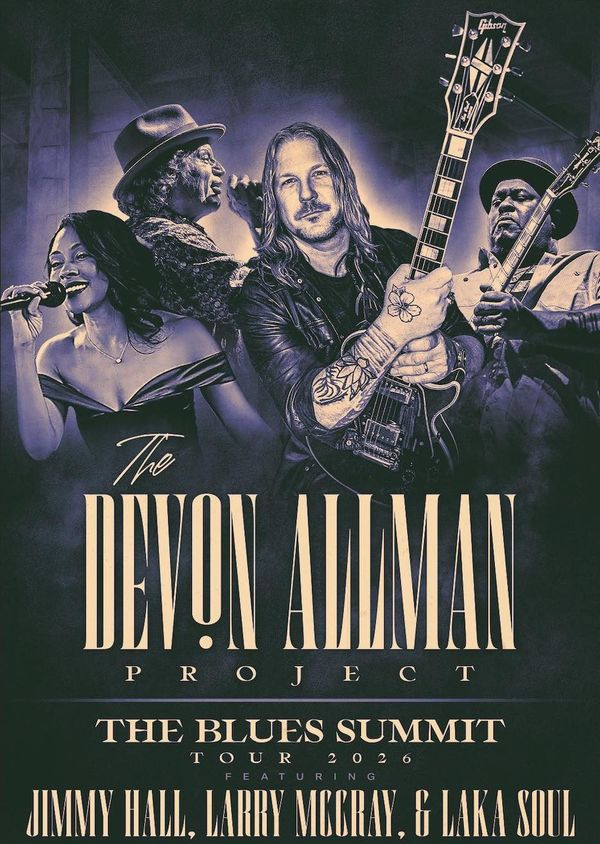 DEVON ALLMAN'S BLUES SUMMIT featuring Jimmy Hall & Larry @ The