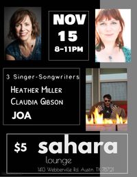 Claudia Gibson with Heather Miller & JimmyOnAnything