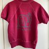 Red 70’s short sleeve snail vintage sweatshirt S