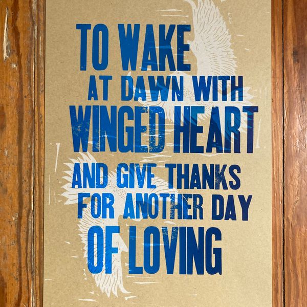 Wake at Dawn print