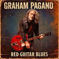 Red Guitar Blues by Graham Pagano
