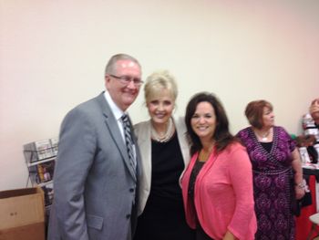 Ernie, Kyla Rowland, and Annette Parsons FFWB Crossville 2014.
