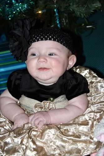 Anna's grandbaby Adaley Crozier, ain't she a doll!
