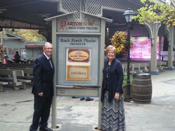 Marquee at Dollywood 10/18/14, thanks Randy Hensley.
