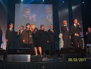Another shot of the Grand Finale with Debbie and Ernie on the big screen!
