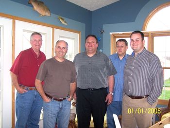 Ernie, Wade Spencer, Jim McComas, Dr. David Crowe, and Lukas Phillips.
