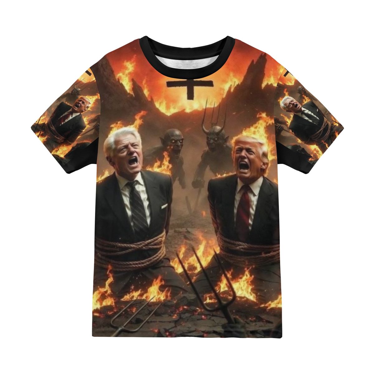 Black Magik The Infidel The Day Of Reckoning All Over Print T-Shirt
