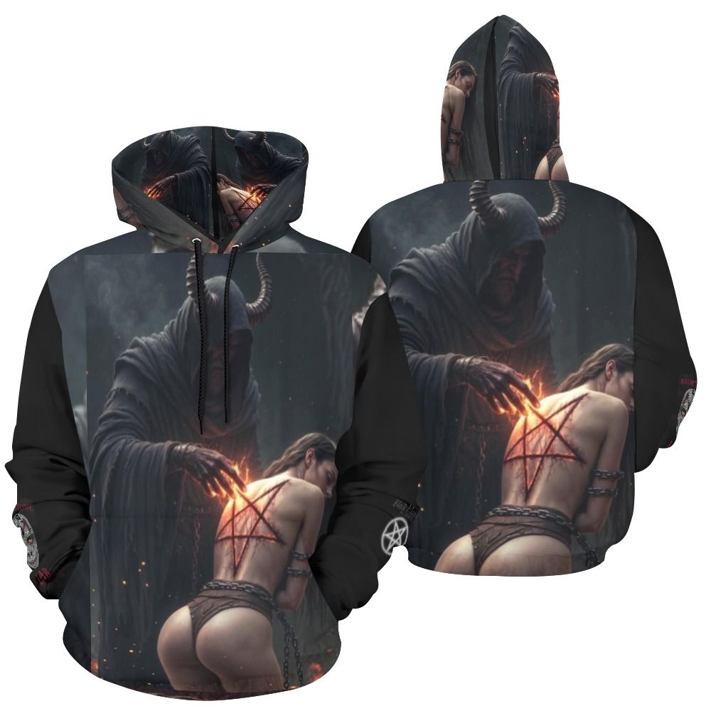  Black Magik The Infidel  Moans From The Chapel Series All Over Print Hoodie #1