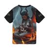 Black Magik The Infidel Moans From The Chapel Series All Over Print T-Shirt #5