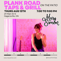 Mary Simon SOLO on the patio