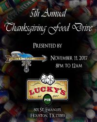 5th Annual Thanksgiving Food Drive