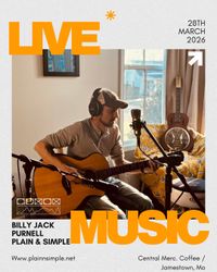 Billy Jack Purnell LIVE @ Central merc. Coffee!