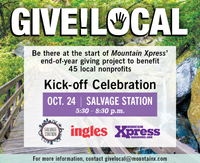 HT at the Give Local Kick Off Party 