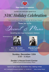 New Hope Compassion's Fundraising Event