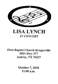Alyssa Lynch Gospel Concert in Krugerville