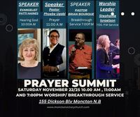 Prayer Summit, Worship and Breakthrough Service