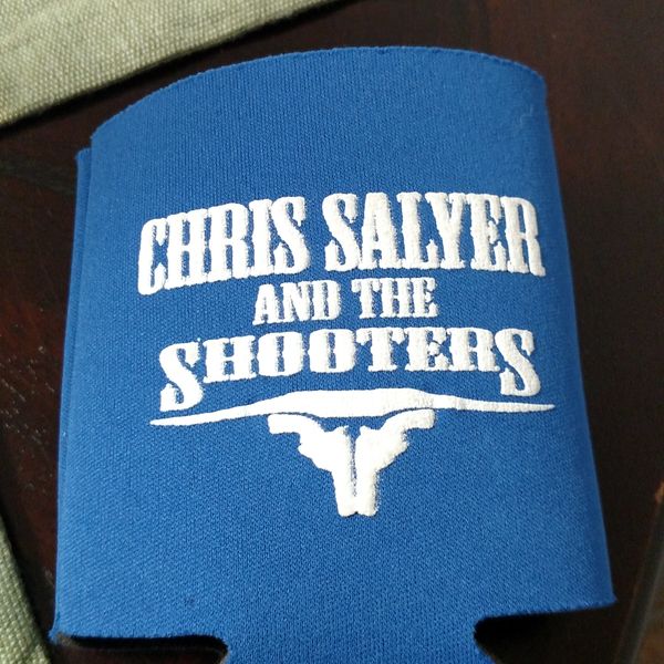 Blue Koozie classic logo