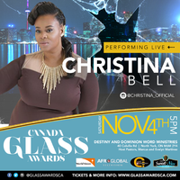 Christina Bell LIVE @ Canada Glass Awards