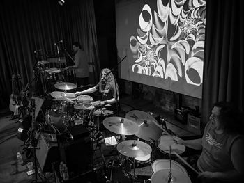 Marko Demicheli, Greg Campolieti, Fred Perez-Stable, Beachland Ballroom, March 23, 2019. Photo: Anthony Ross
