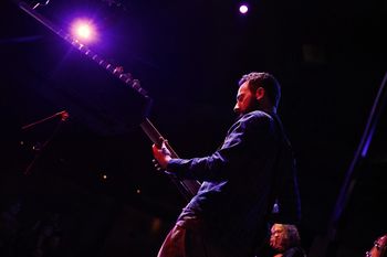 Alfredo Guerrrieri, Music Box Supper Club, Nov.26, 2021. Photo by Noelle Witherite.
