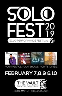 NONE OF THE ABOVE at SOLO THEATRE FEST