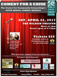 Center for Community Counseling Presents...COMEDY FOR A CAUSE!