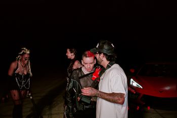 NYC video producer/director Sean Montazami on set of "Phoenix"
