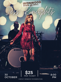 Live at the Ironwood - Jess Knights (SOLD OUT)