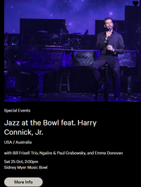 Harry Connick Jr. - Melboure Australia Jazz Festival