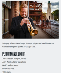 Joe Gransden Quintet