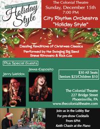 City Rhythm Orchestra "Holiday Style" w/Special Guest Jerry Weldon