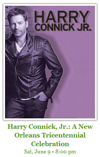 Harry Connick Jr. New Orleans Tricentennial Tour