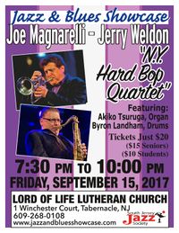 Jazz & Blues Showcase- Jerry Weldon Quartet